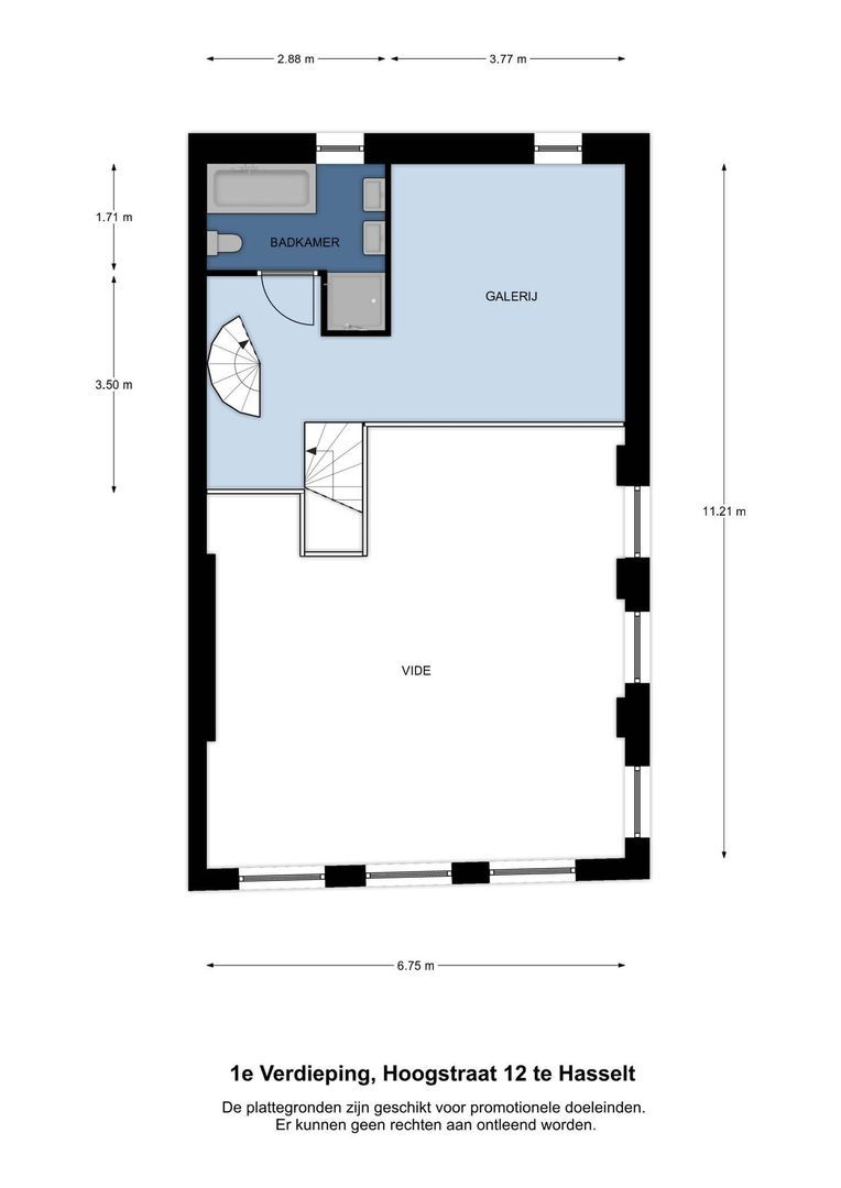 Hoogstraat 12, Hasselt plattegrond-61