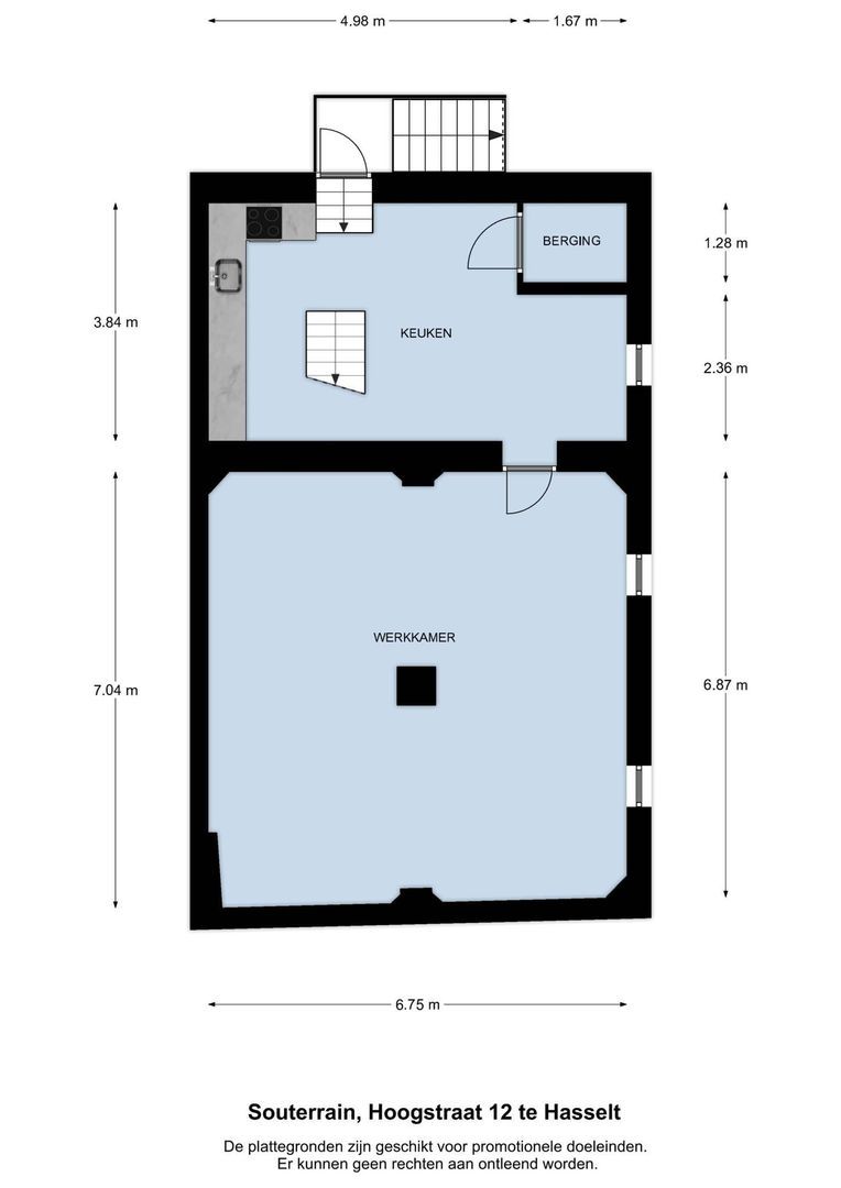 Hoogstraat 12, Hasselt plattegrond-61