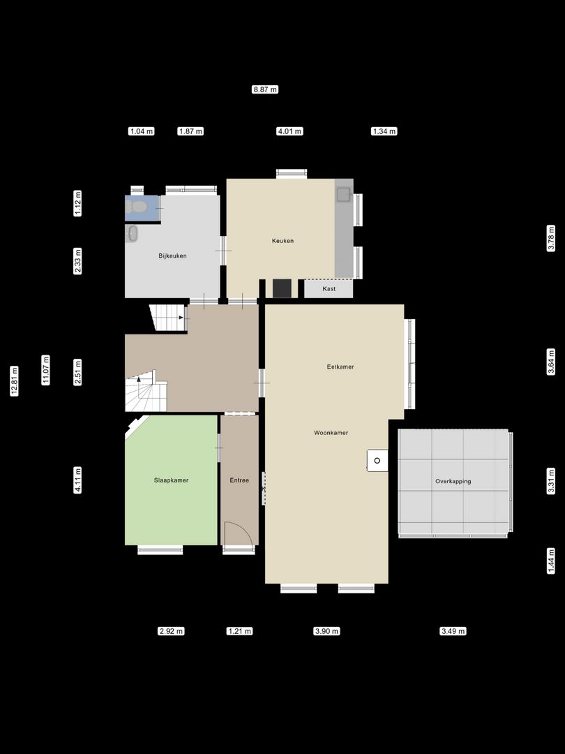 Loonsestraat 3 A, Neerloon plattegrond-60