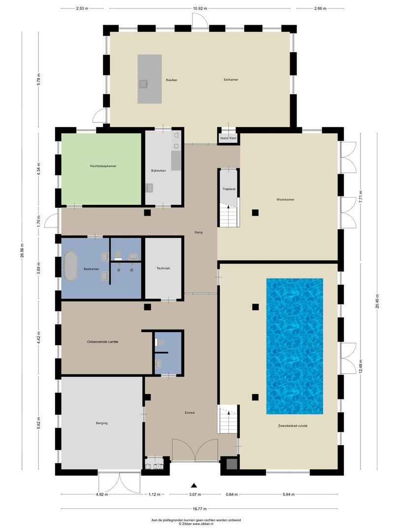 Boerestreek 1, Gaast plattegrond-85