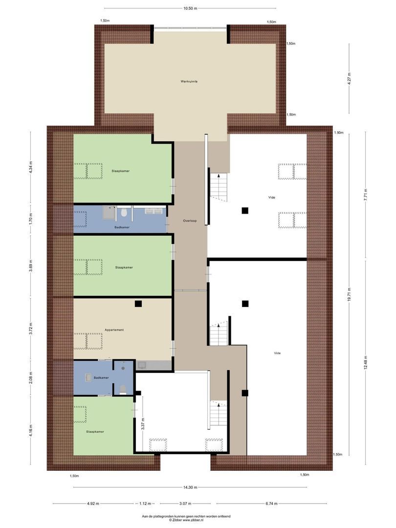 Boerestreek 1, Gaast plattegrond-85