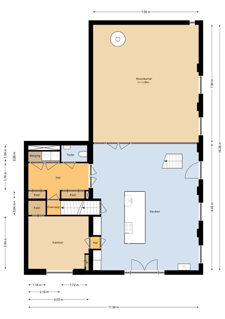 Valkenaarstraat 25, Huizen plattegrond-51