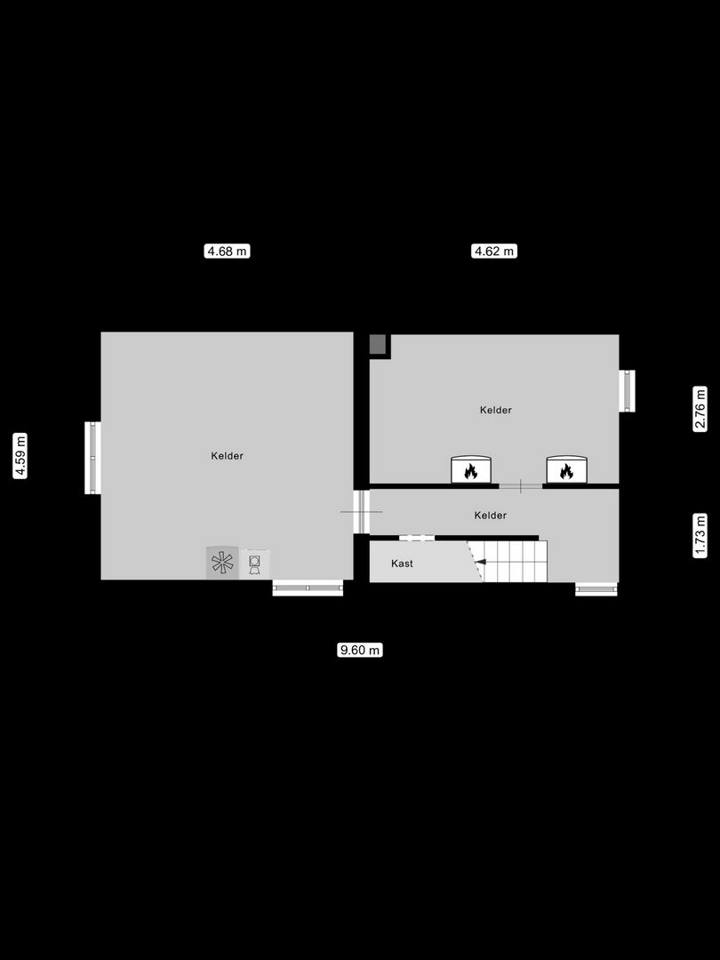 De Lariks 1, Assen plattegrond-79