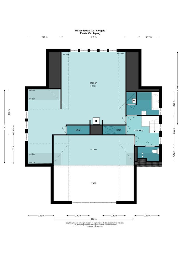 Mussenstraat 32, Hengelo plattegrond-34