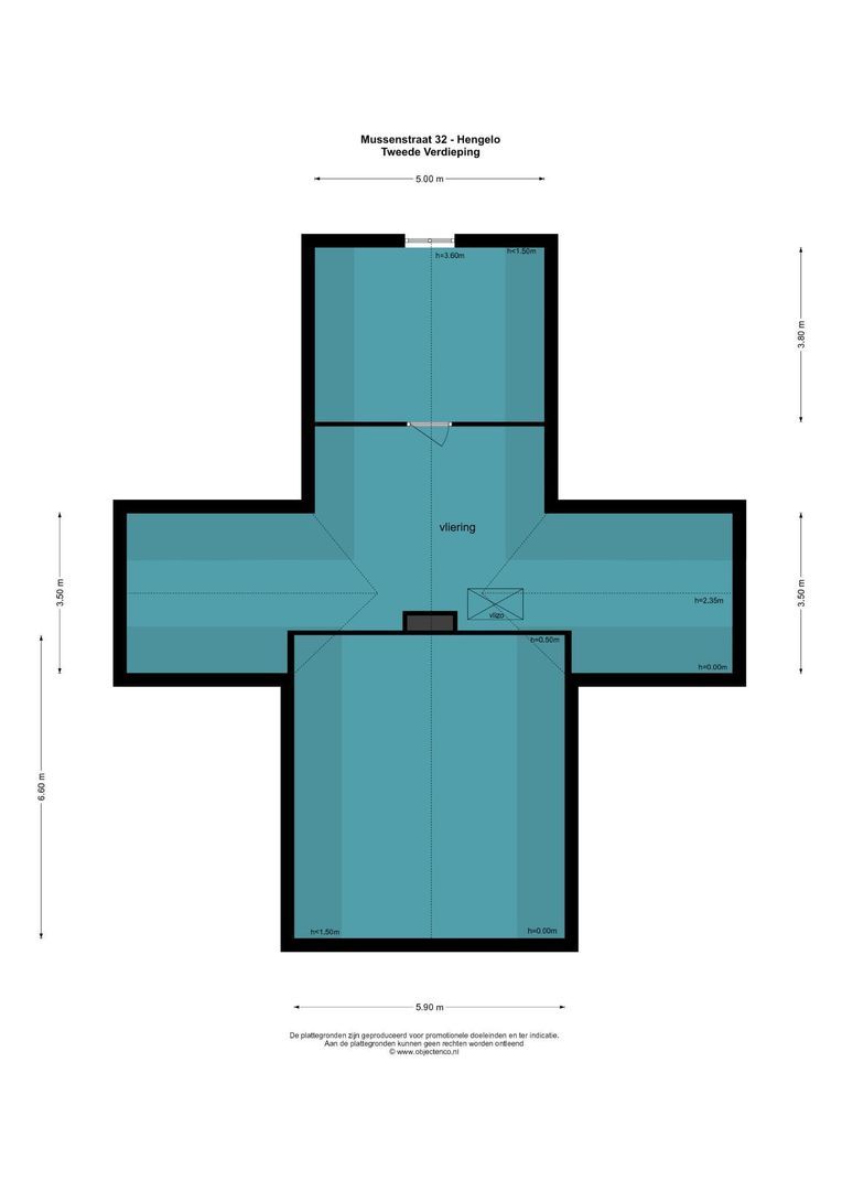 Mussenstraat 32, Hengelo plattegrond-34