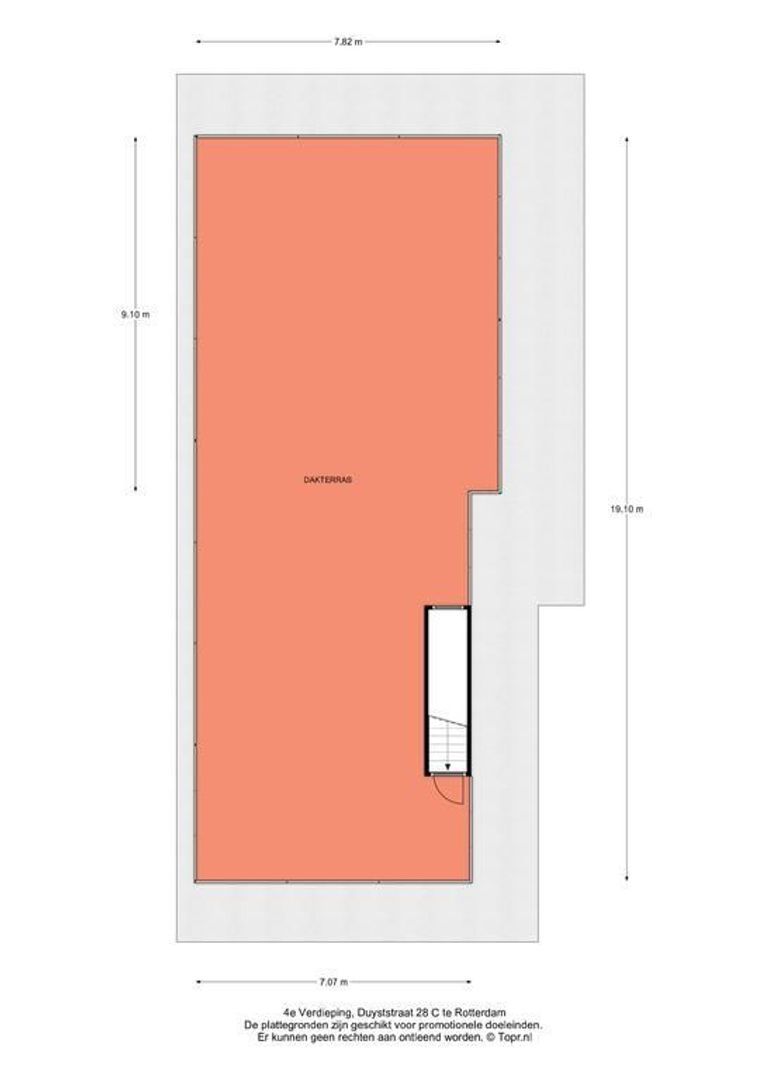 Duyststraat 28 C, Rotterdam plattegrond-2