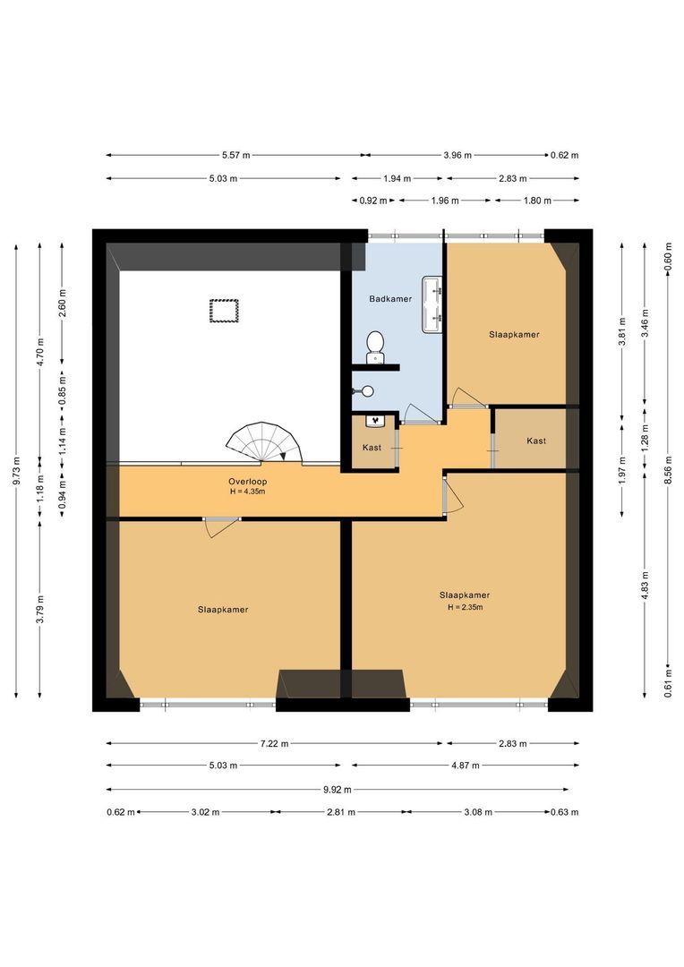 Ouddiemerlaan 70, Diemen plattegrond-50