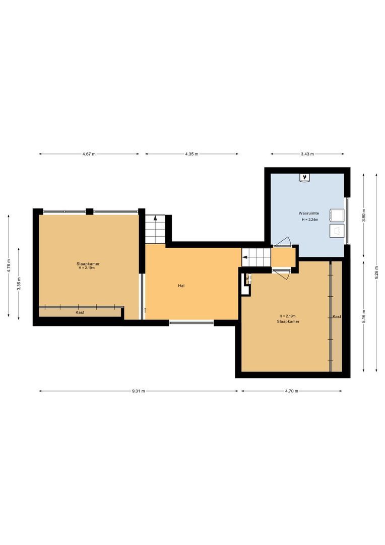 Weezenhof 2704, Nijmegen plattegrond-61