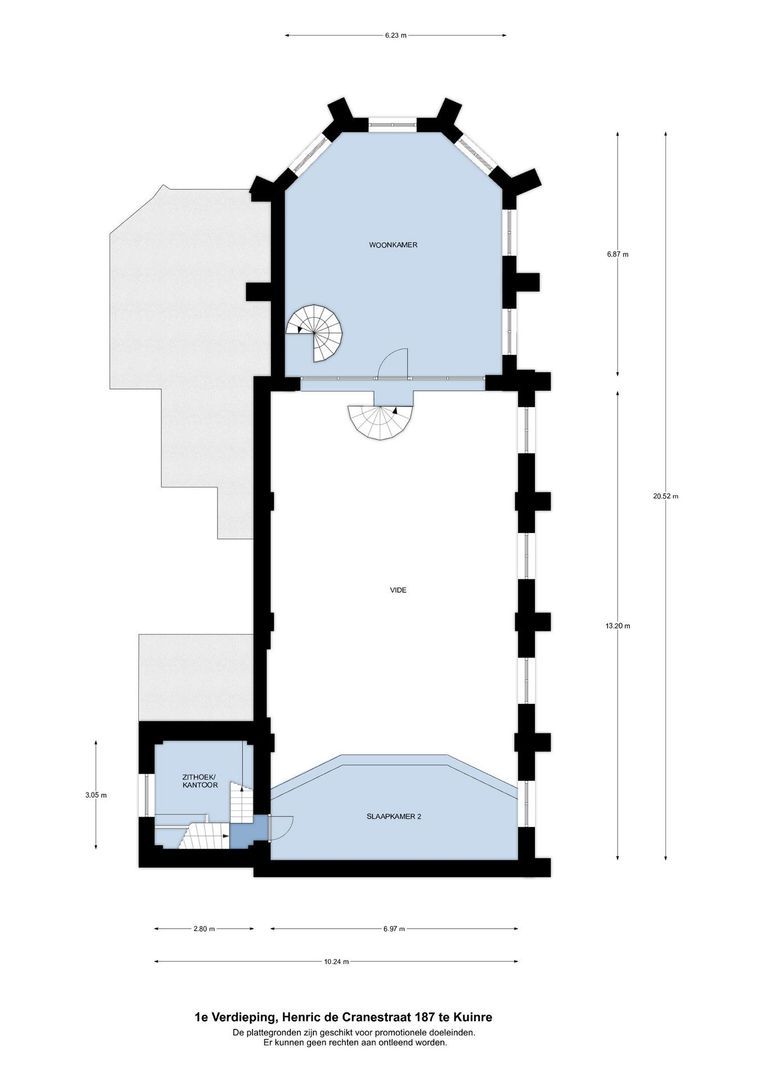 Henric de Cranestraat 187, Kuinre plattegrond-65