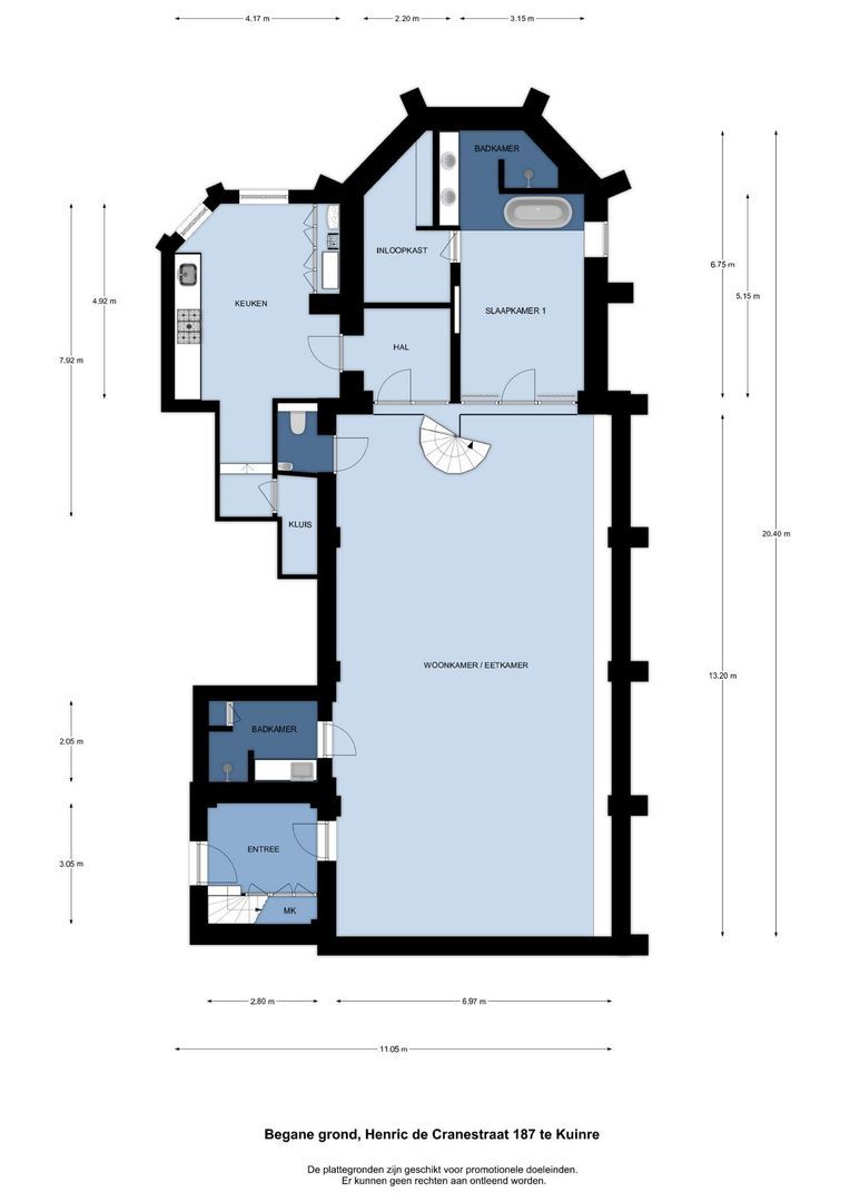 Henric de Cranestraat 187, Kuinre plattegrond-65