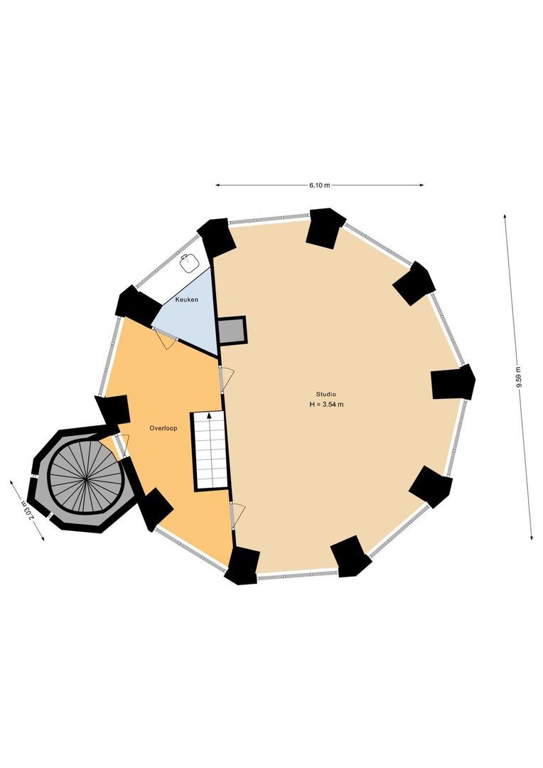 Watertorenerf 1, Leerdam plattegrond-55