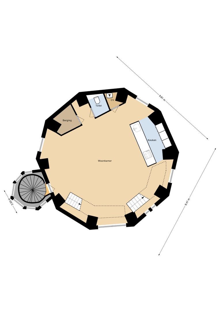 Watertorenerf 1, Leerdam plattegrond-55