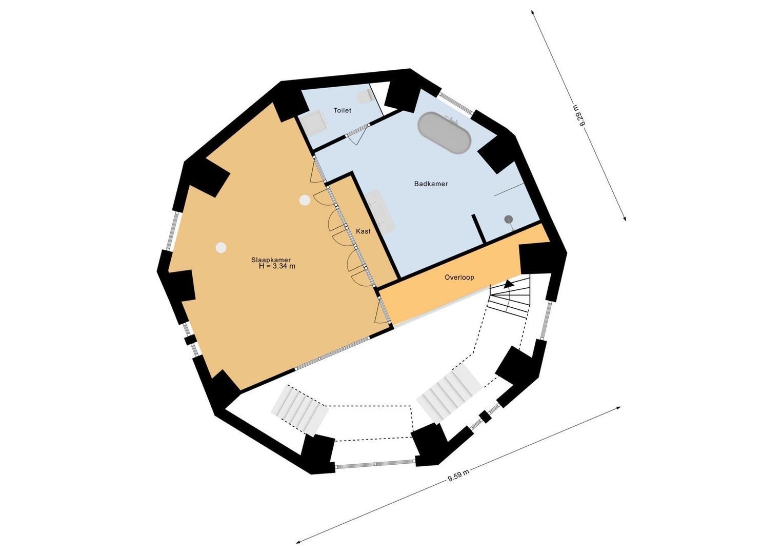 Watertorenerf 1, Leerdam plattegrond-55