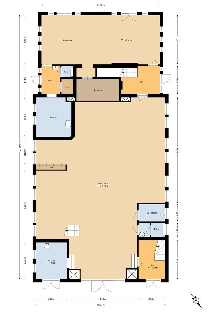 Molenbochtplein 33, Tilburg plattegrond-61