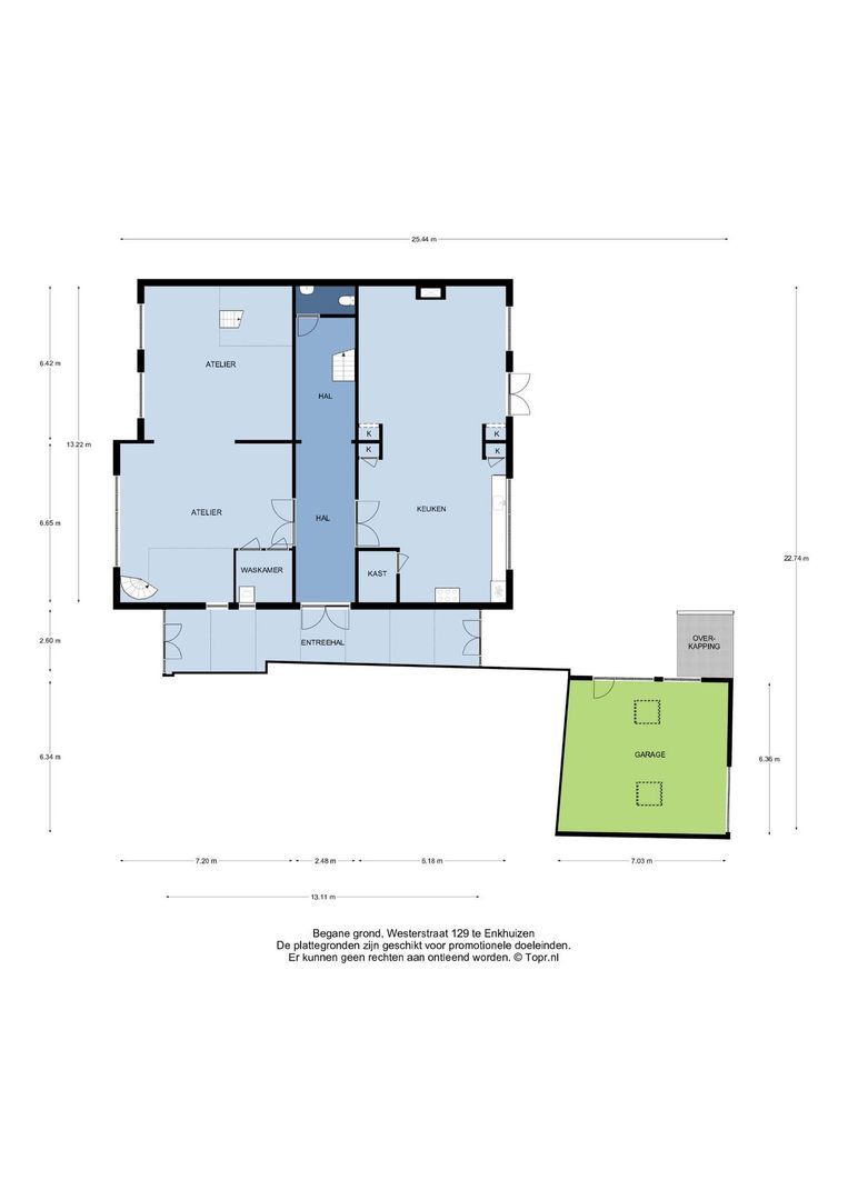 Westerstraat 129 a, Enkhuizen plattegrond-63