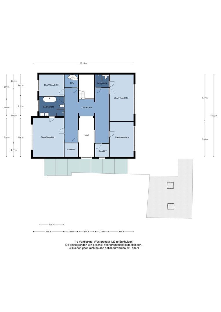 Westerstraat 129 a, Enkhuizen plattegrond-63
