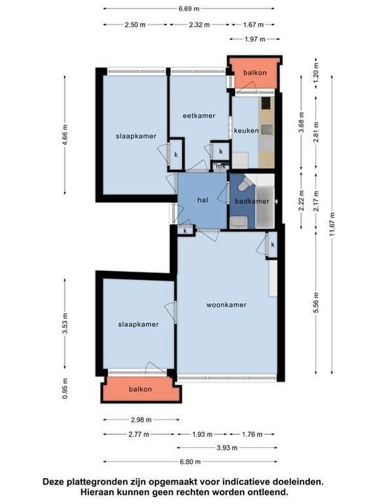 Raafstraat 136, Alphen Aan Den Rijn plattegrond-19