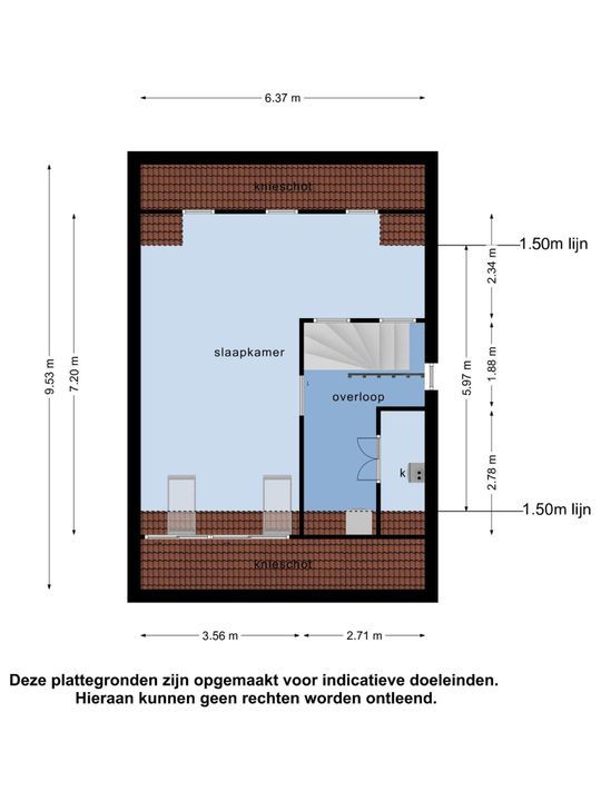 Catharijnelaan 46 a, Lisse plattegrond-25