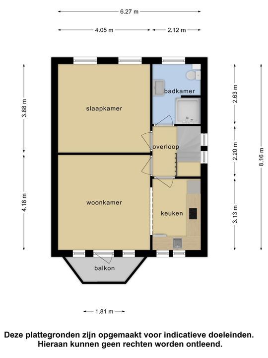 1e Havendwarsstraat 12 A, Lisse plattegrond-11