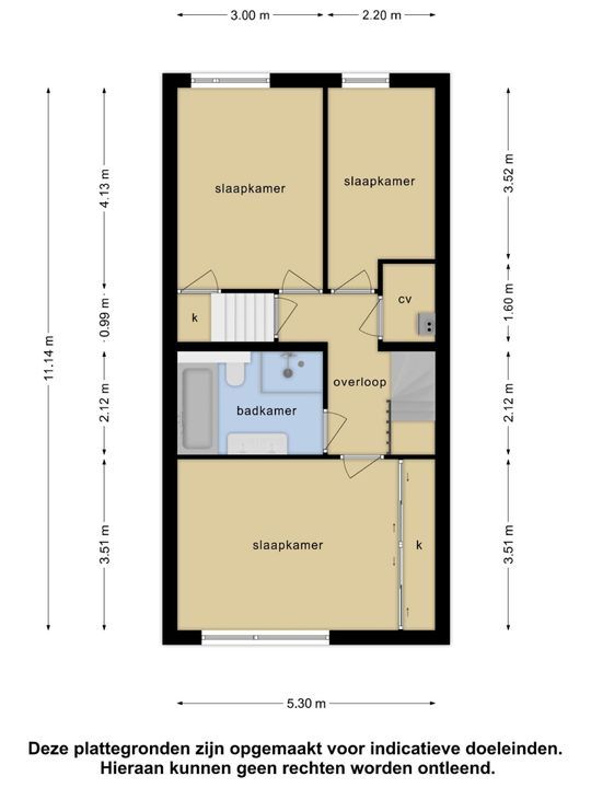 Strausslaan 45, Nieuw-Vennep plattegrond-24