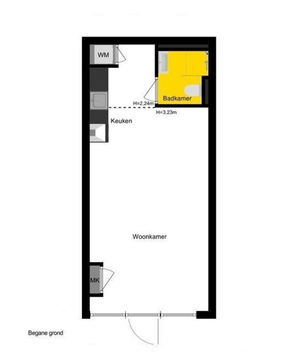 Batehof 17, Woubrugge plattegrond-7