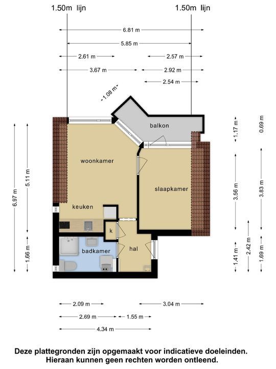 Hoofdstraat 70 C, Hillegom plattegrond-16