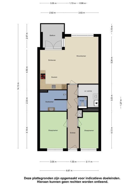 Willem Dreesstraat 96, Alphen Aan Den Rijn plattegrond-22