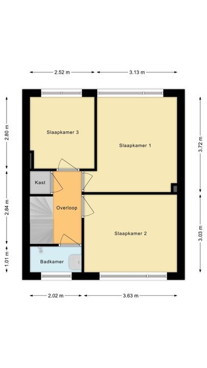 Kasteelhof 7, Leiderdorp plattegrond-36