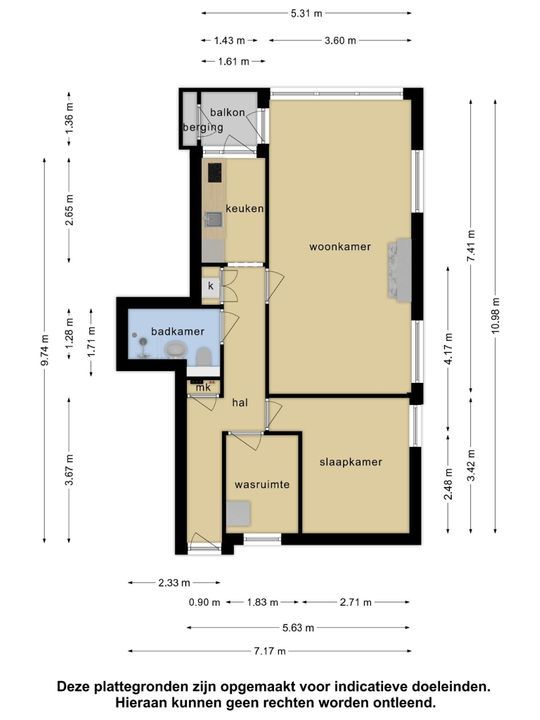 Kanaalstraat 120 A, Lisse plattegrond-21