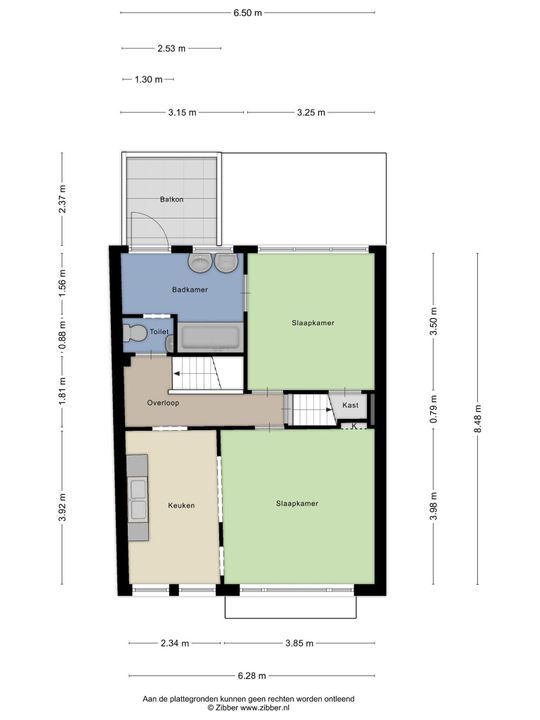 Oostdorperweg 54, Wassenaar plattegrond-38