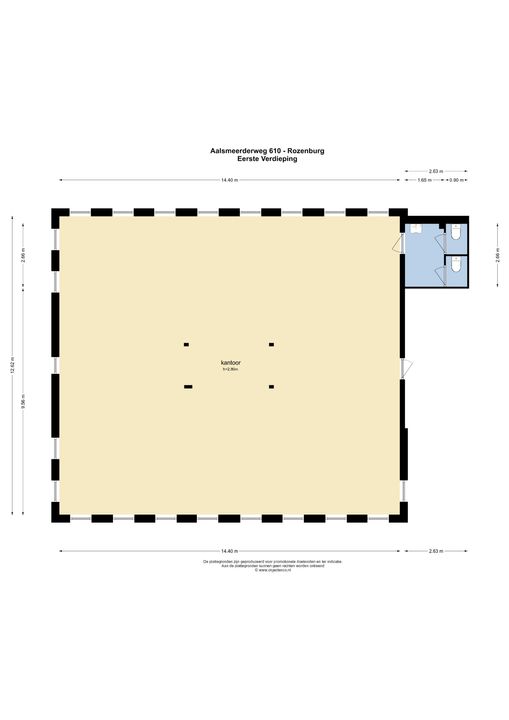 Aalsmeerderweg 610, Rozenburg plattegrond-10