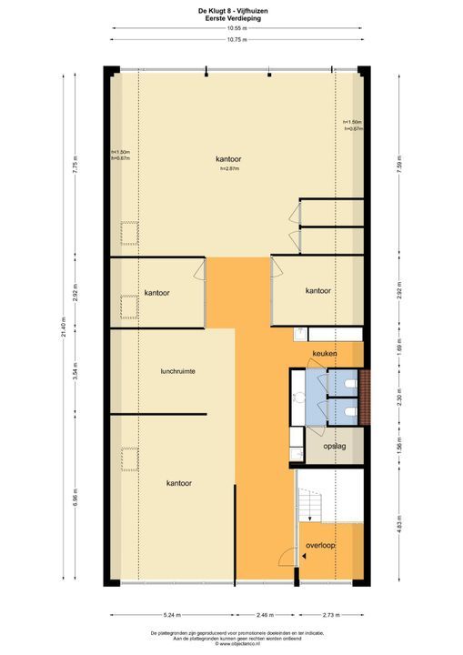 De Klugt 8, Vijfhuizen plattegrond-16
