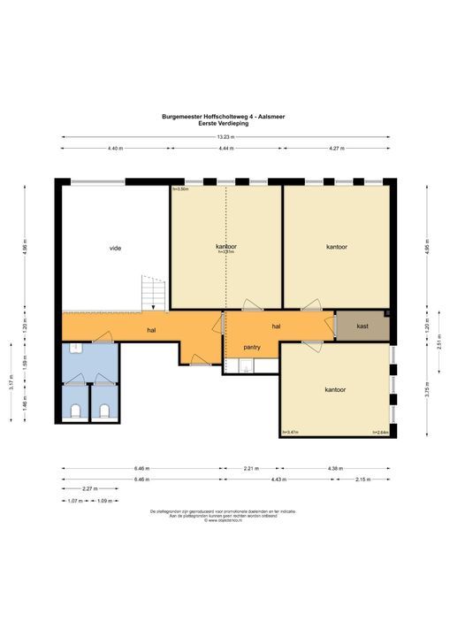 Burgemeester Hoffscholteweg 4, Aalsmeer plattegrond-13