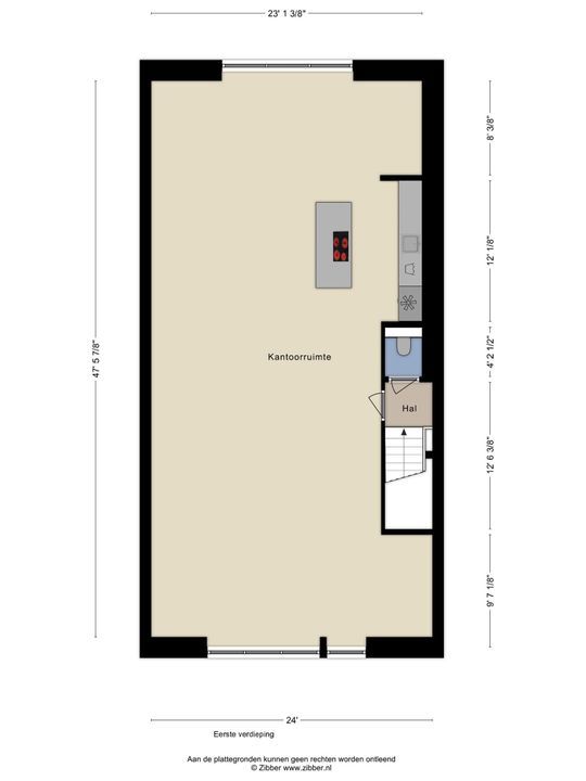 Burgemeester Hoffscholteweg 1 09, Aalsmeer plattegrond-12