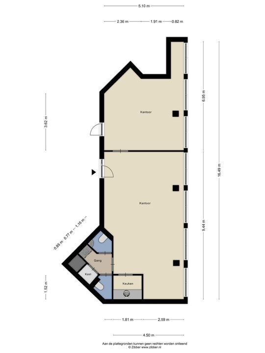 Bijlmermeerstraat 10 A, Hoofddorp plattegrond-9