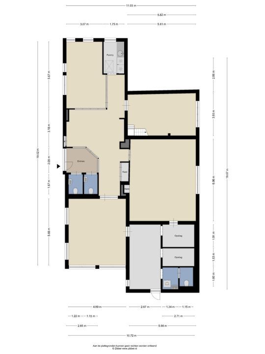 Kruislaan 13 A, Hoofddorp plattegrond-14