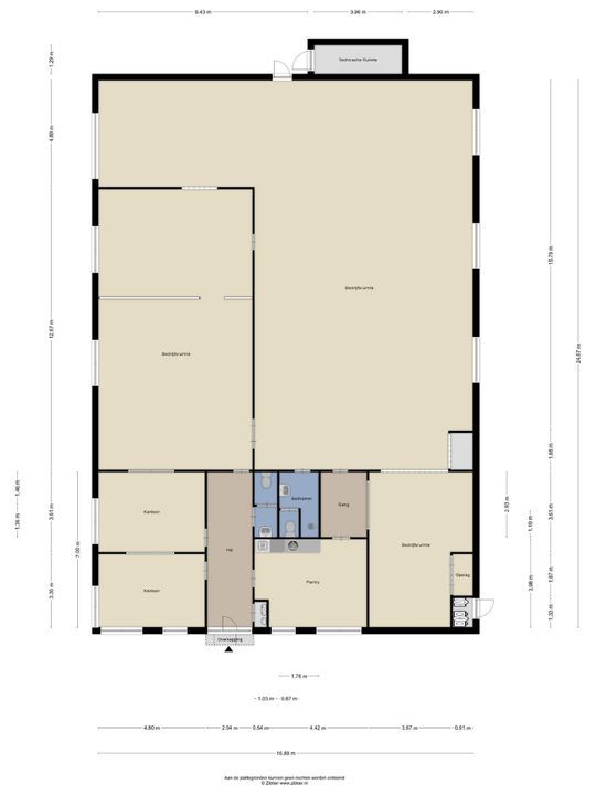 Spaarneweg 16 E, Cruquius plattegrond-20