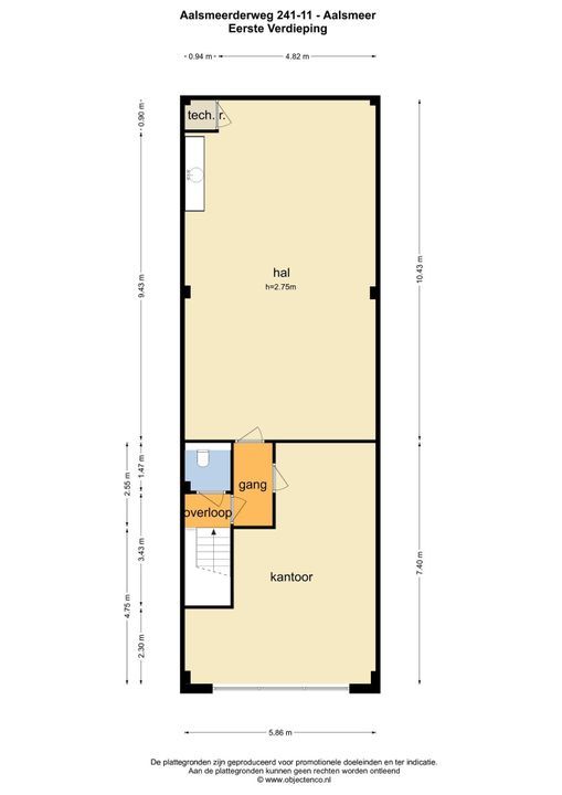 Aalsmeerderweg 241 11, Aalsmeer plattegrond-11