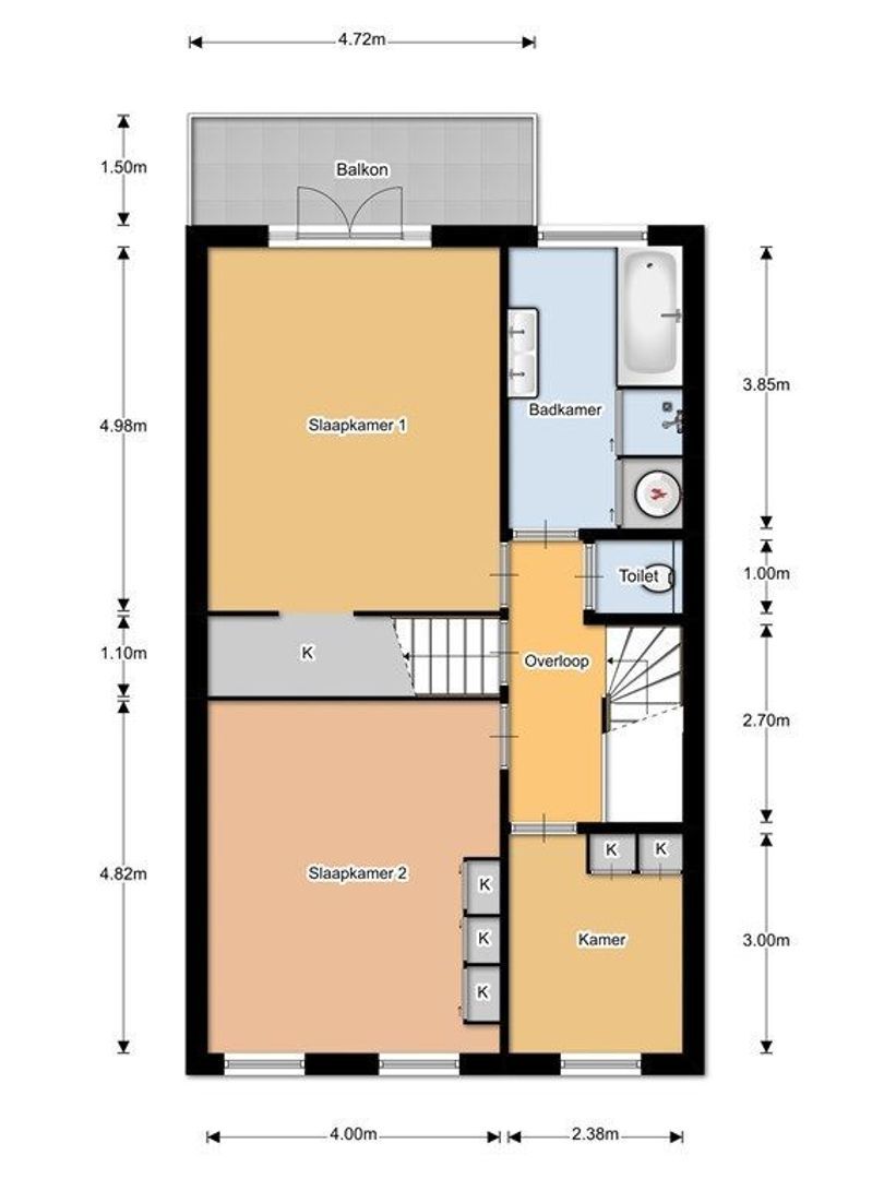 Batjanstraat 3, Den Haag plattegrond-22