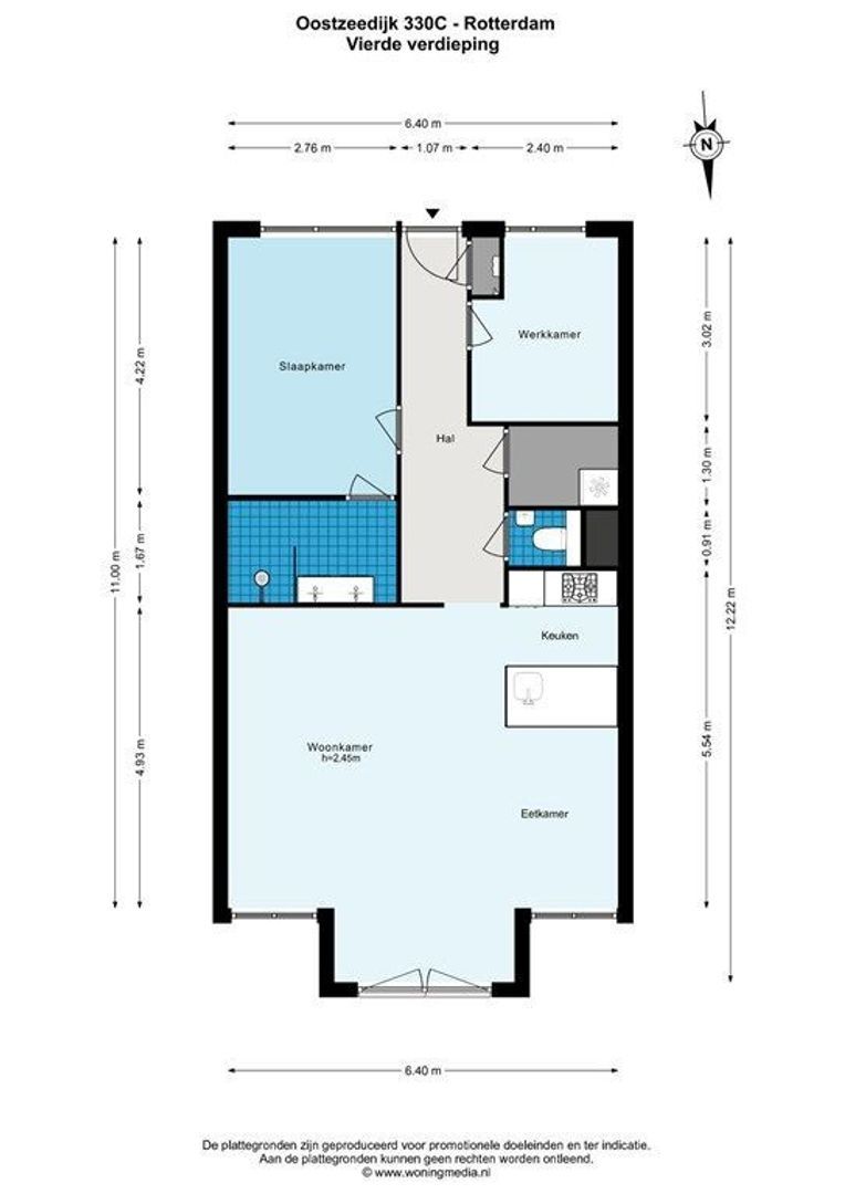 Oostzeedijk 330 C, Rotterdam plattegrond-29