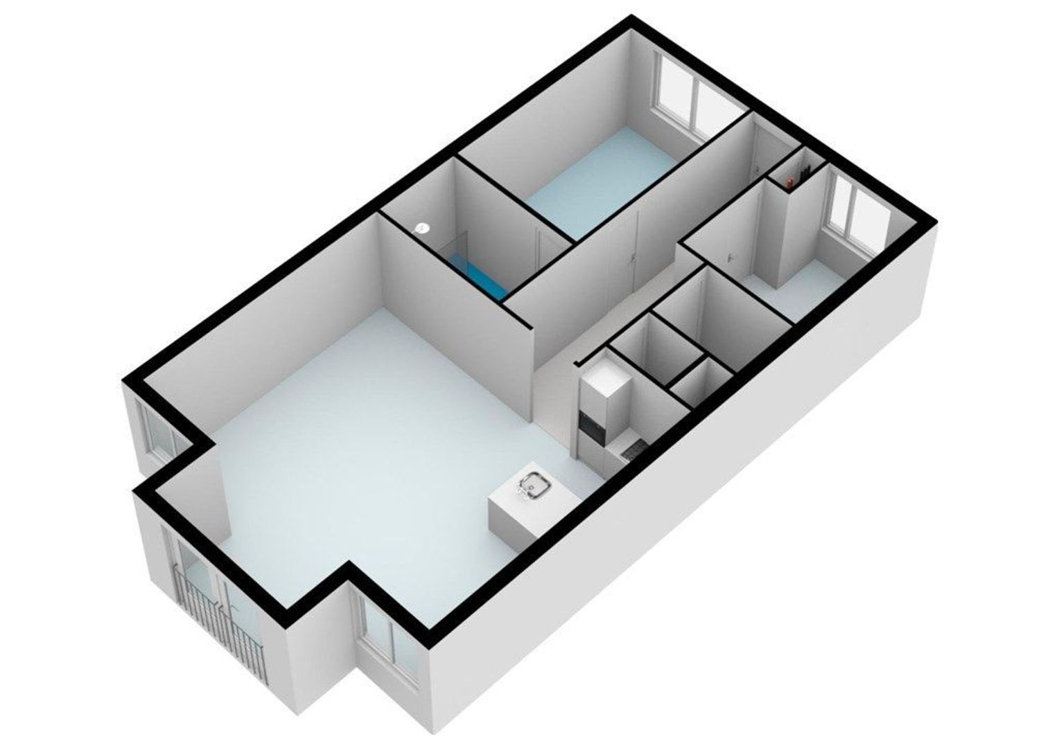 Oostzeedijk 330 C, Rotterdam plattegrond-29