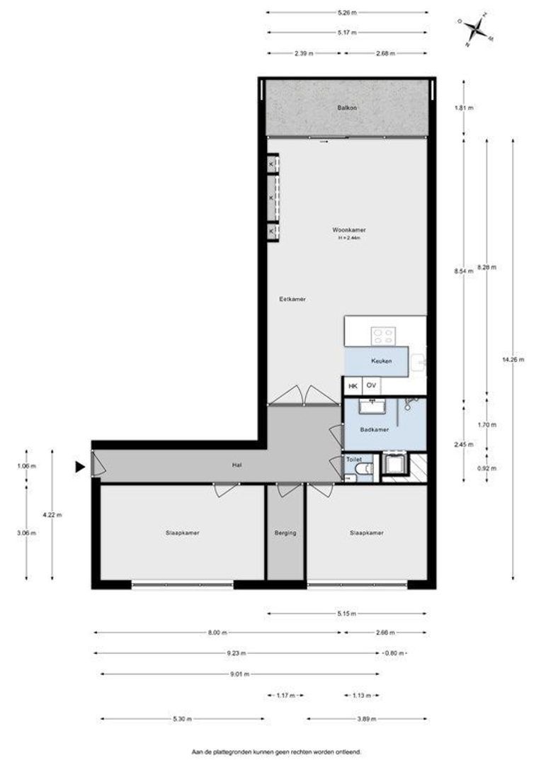 Gedempte Zalmhaven 857, Rotterdam plattegrond-39