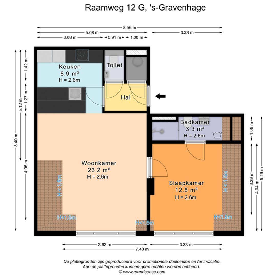 Raamweg 12 G, Den Haag foto-39