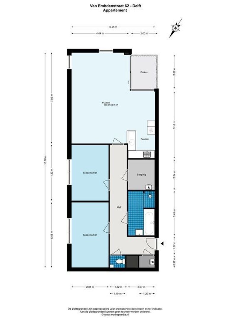 Van Embdenstraat 62, Delft plattegrond-26