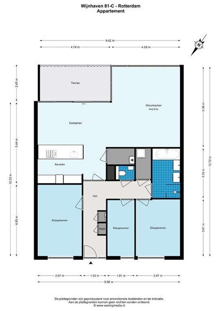 Wijnhaven 81 C, Rotterdam plattegrond-36