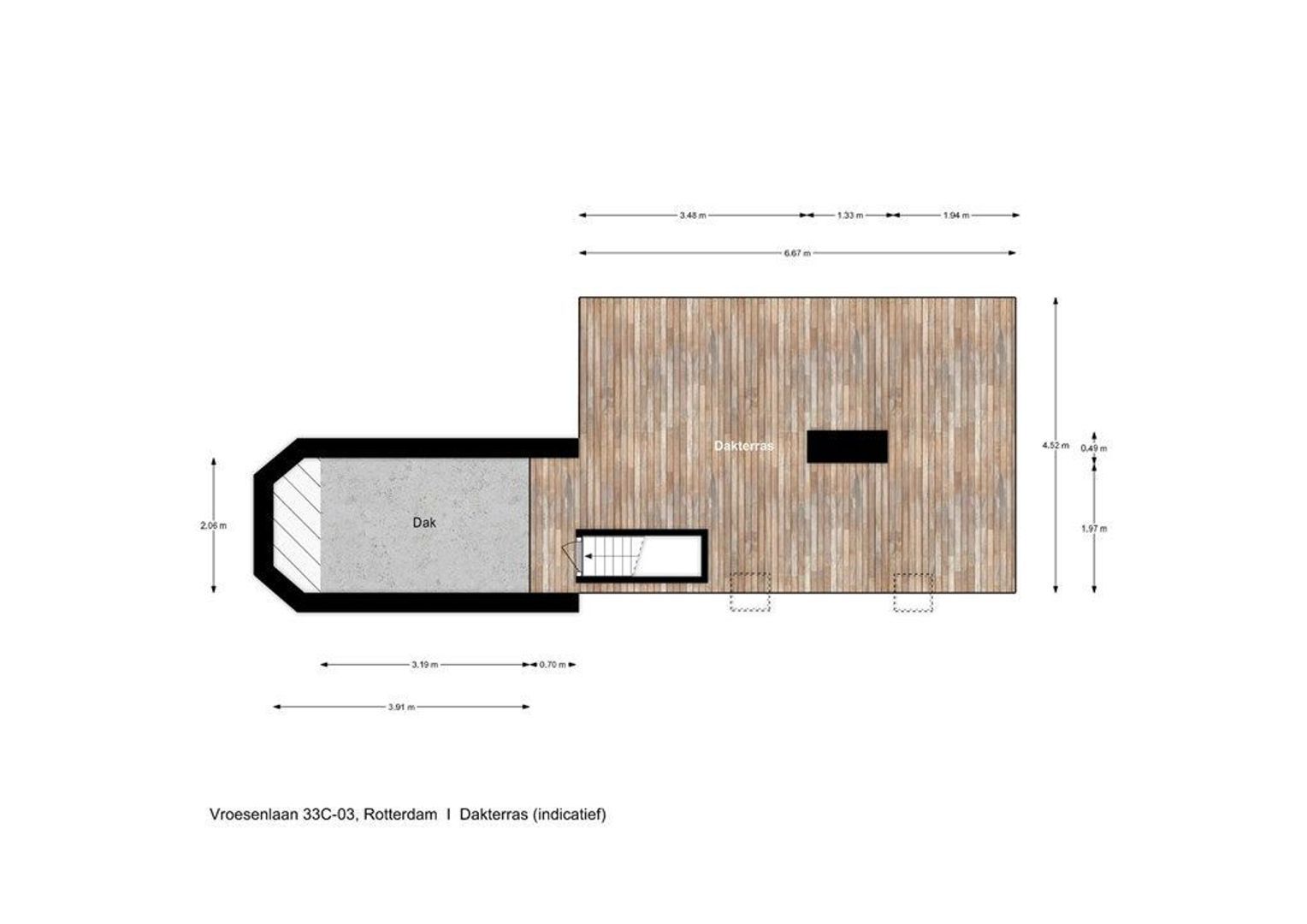 Vroesenlaan 33 C03, Rotterdam plattegrond-60