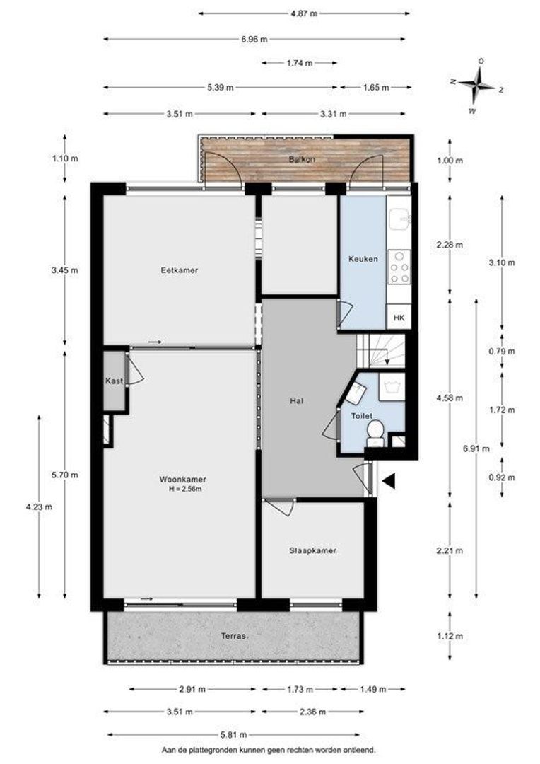 Zonnebloemstraat 39 C, Rotterdam plattegrond-42