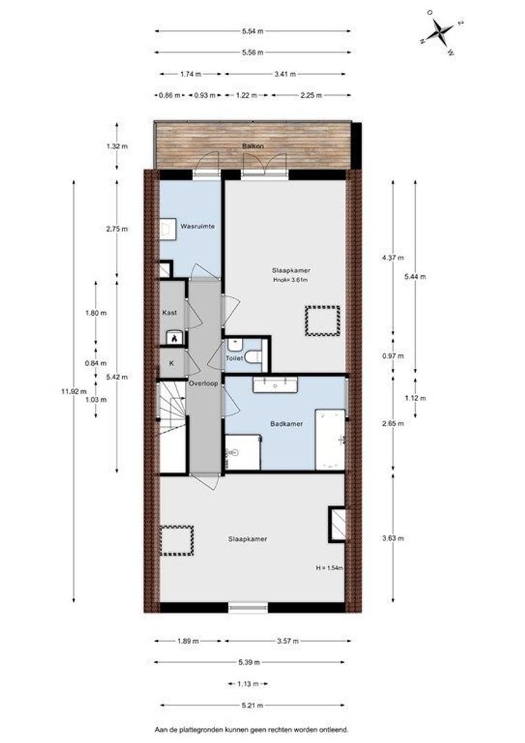 Jericholaan 56 A, Rotterdam plattegrond-44