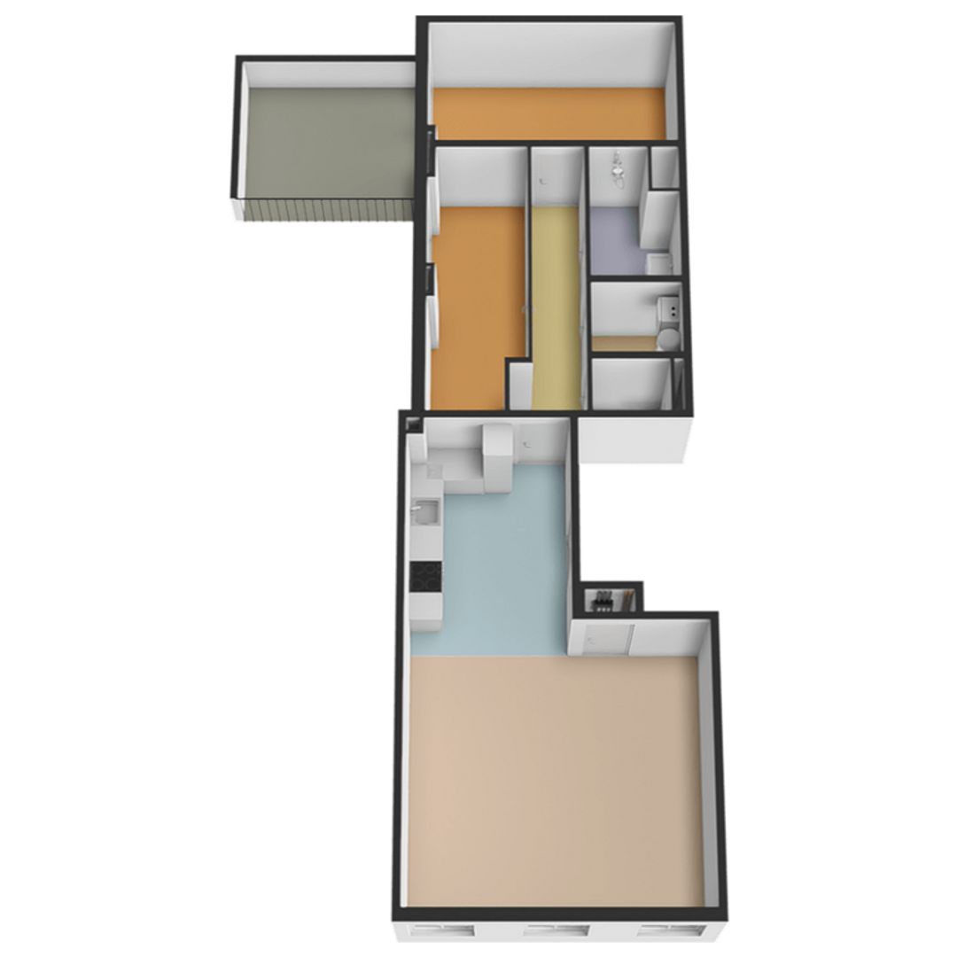 Spuistraat 65 C, Den Haag plattegrond-28