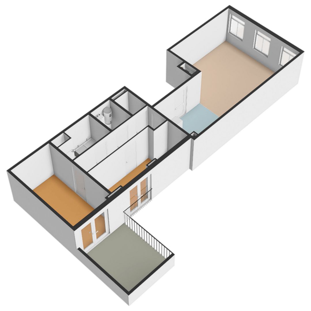 Spuistraat 65 C, Den Haag plattegrond-28